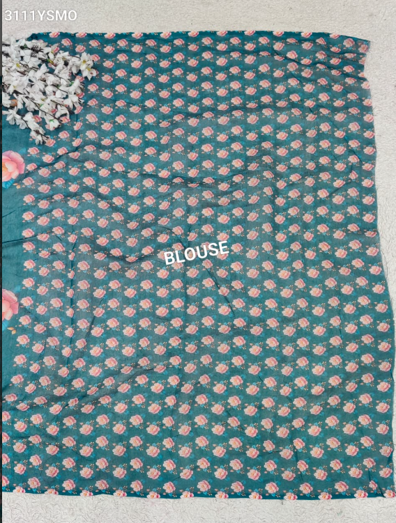 Troika Fashion – Elegant Cotton Silk Printed Saree Casual Collection