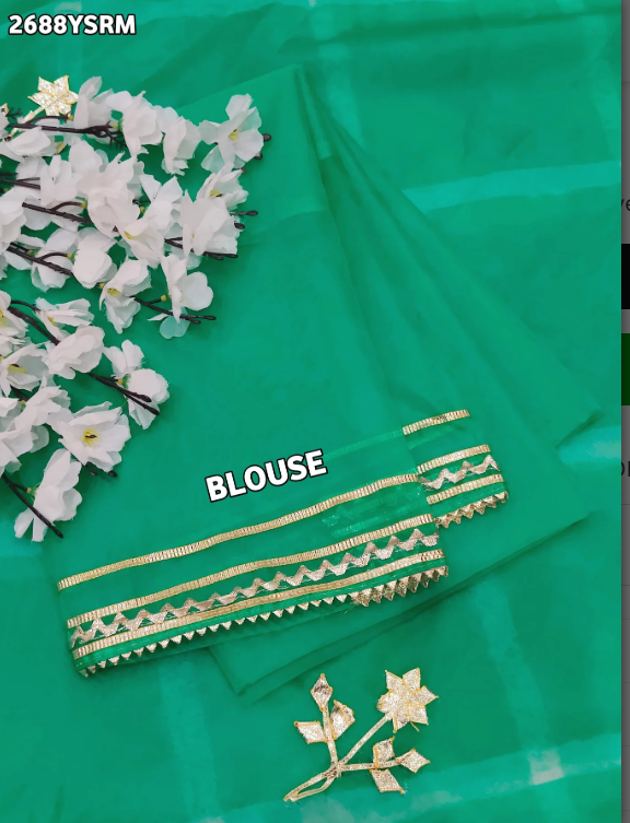 Luxury Organza Leheriya Saree – Elevate Your Elegance