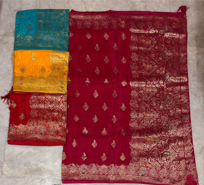 Troika Fashion – Ho Silk Siroshi Work Saree